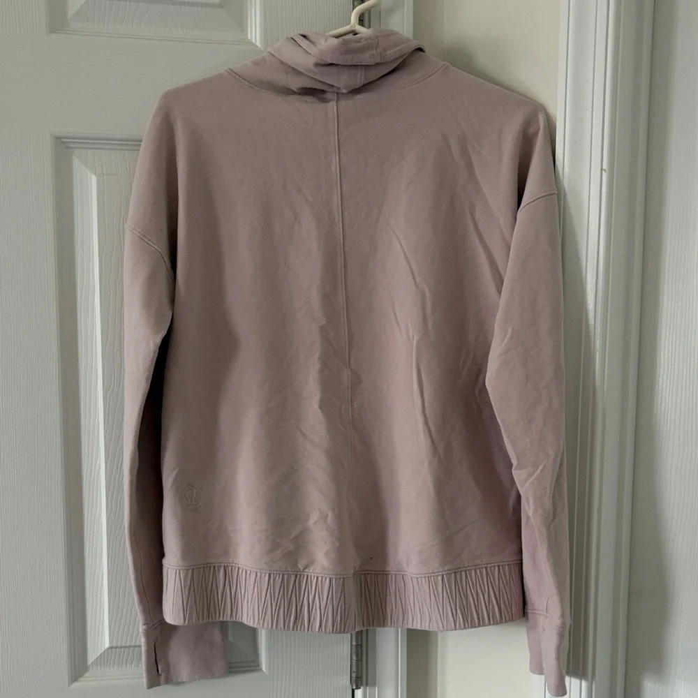 Lululemon Stress Less Cowl Neck Pullover - Picture 5 of 7